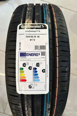 Continental EcoContact 6 205/55 R16 91V Yaz Lastiği (2025)