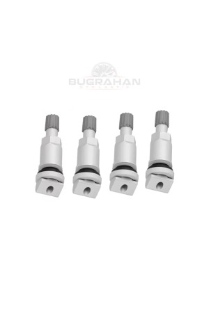 SGL012 TPMS Sensörlü Çelik Oto Lastik Sibop Takımı 4 Adet