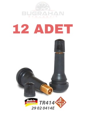 EHA Alligator TR-414 Oto Lastik Alman Hammadde Sibop Takımı 12 Adet