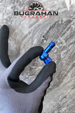  Motosiklet Şarjlı Bisiklet ATV vb. Araçlar İçin Dubleks Mavi Paslanmaz Çelik Motosiklet Sibobu 2 Adet