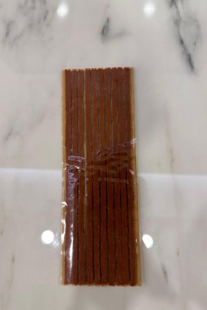Oto Lastik Tamir Fitili Uzun Kahverengi 10 Adet 20 Cm (A Kalite)