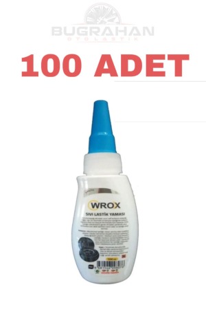 Wrox Sıvı Lastik Tamir Kiti Yaması 100 Adet 100 ML