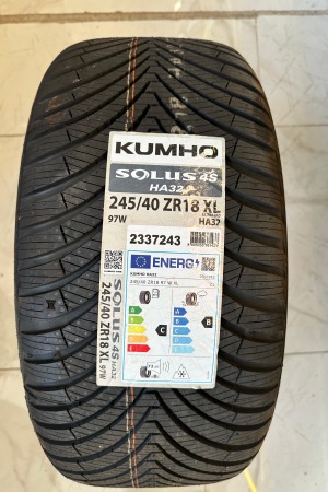 Kumho Solus 4S HA32 245/40 R18 97W XL 4  Mevsim Lastik (2024)