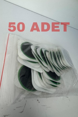 50 Adet İç Lastik ve Dubleks İçin Uyumlu A Kalite Yama 